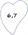 Opité srdce tučné 67 mm