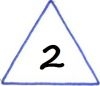 Trojuholník mini 20 mm
