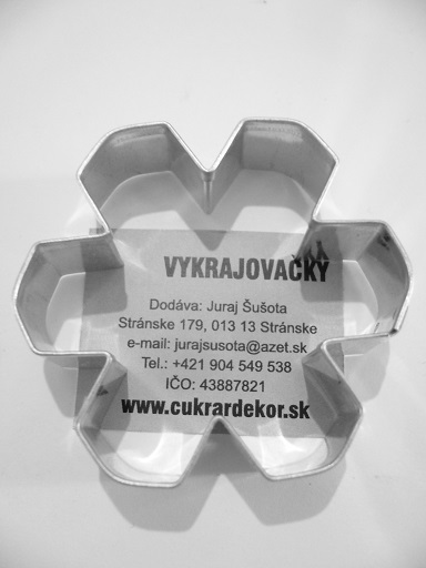 Snehová vločka hranatá 50 mm
