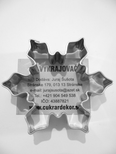 Snehová vločka stredná 49 mm
