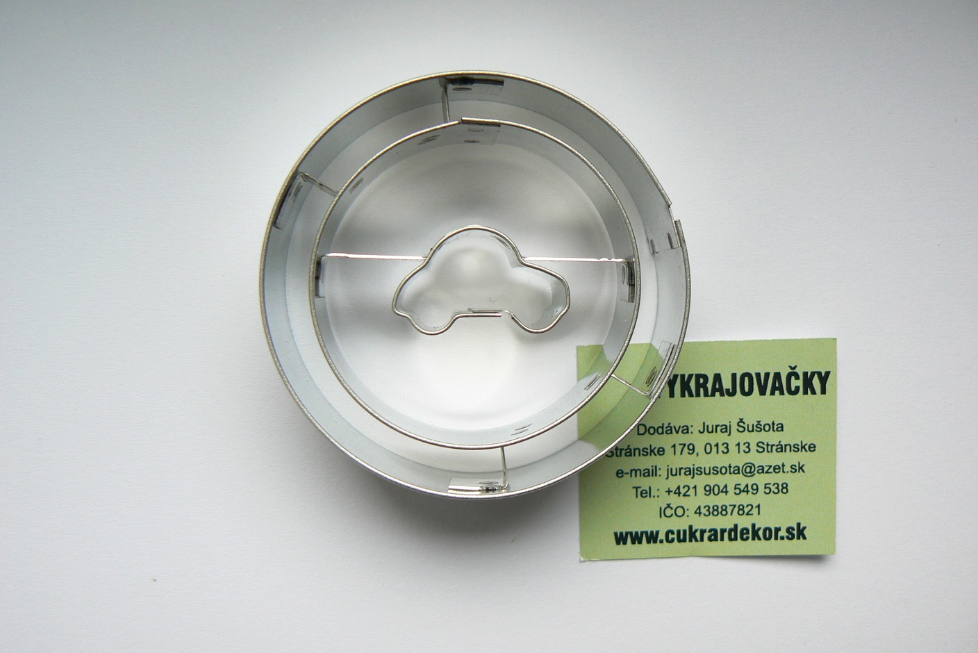 Keks vykrajovačka s autom 51 mm