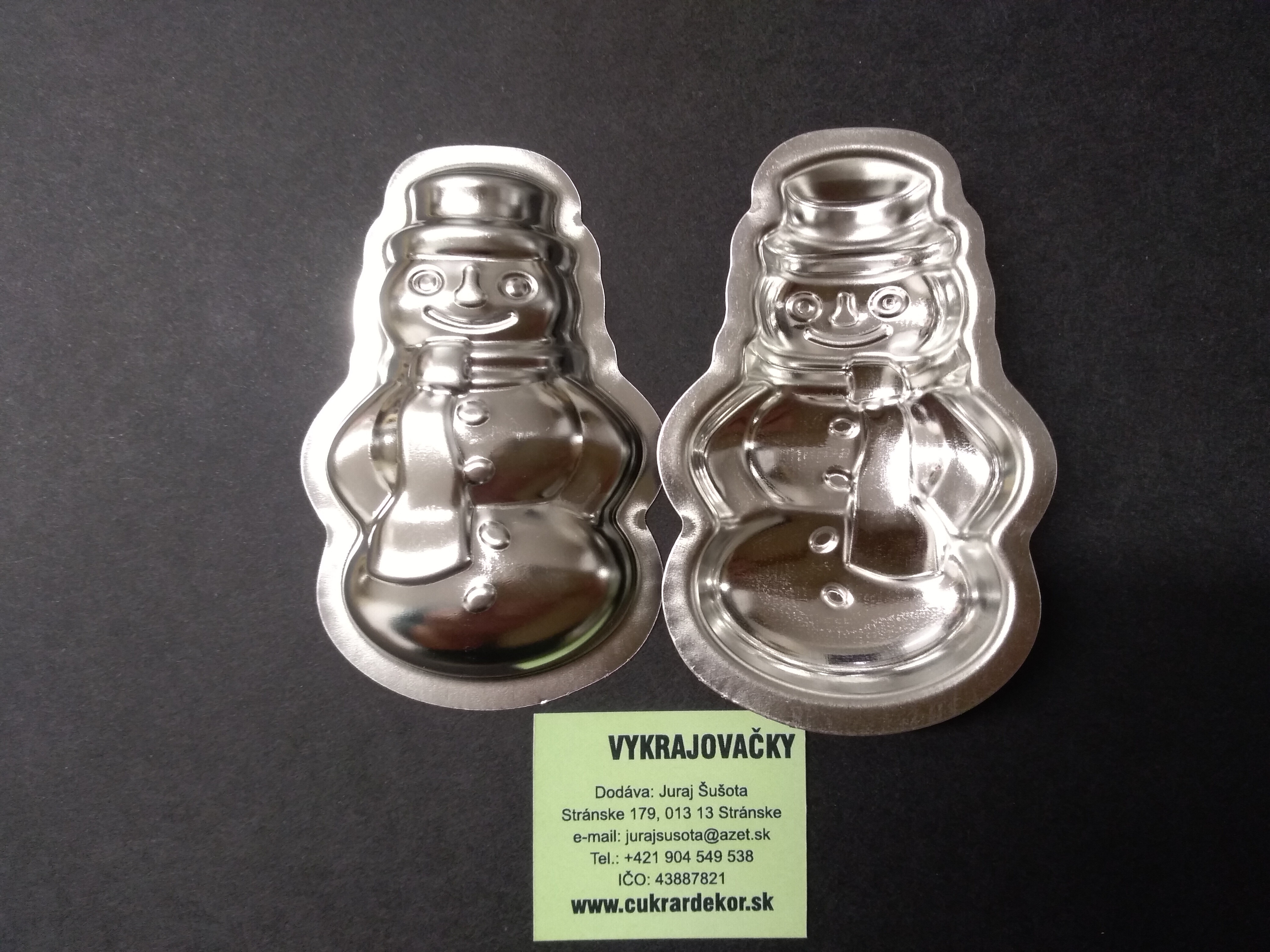 Formičky snehuliak 10 ks