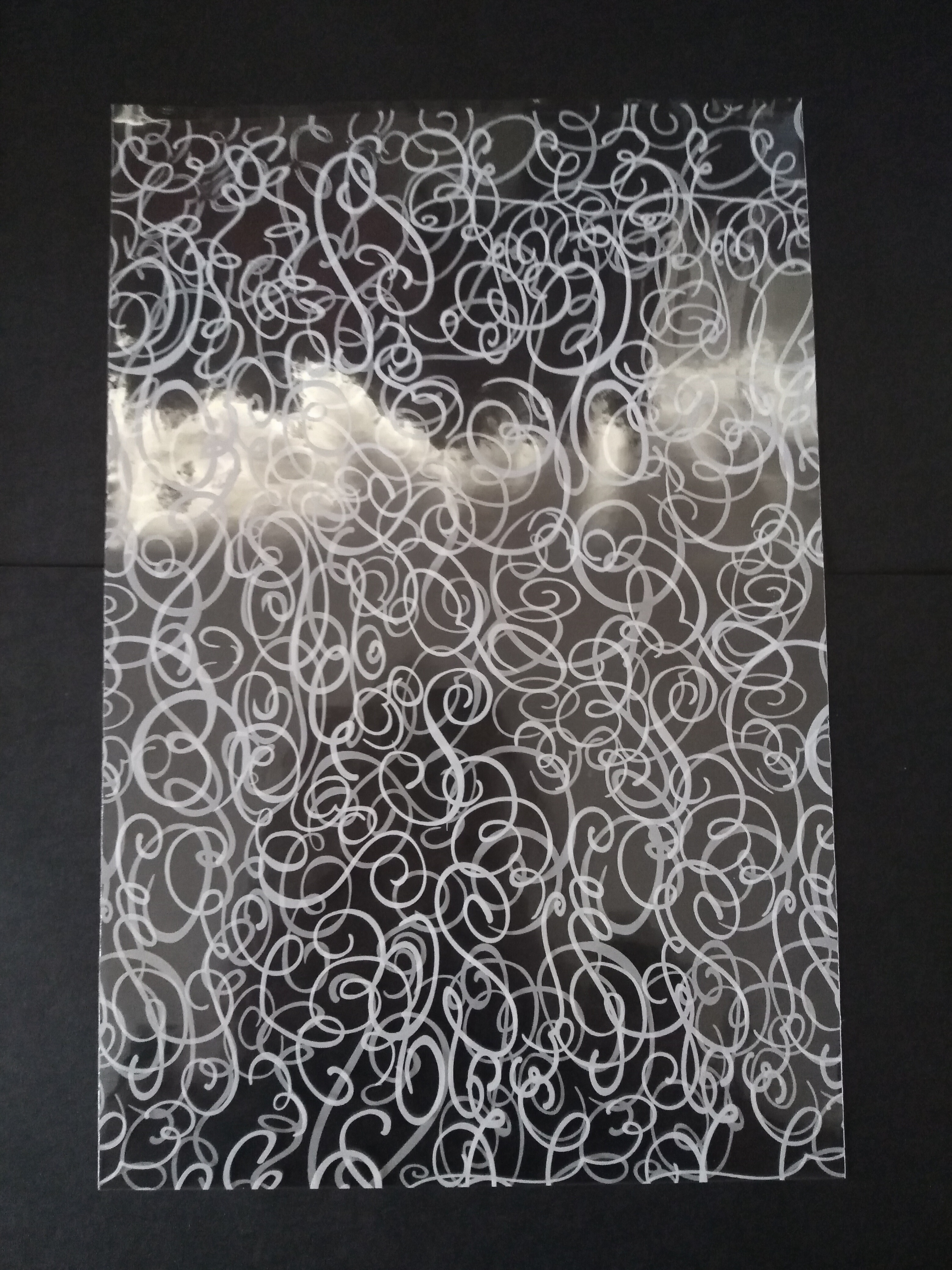 Sáčky na balenie 20x25cm graf biely 10 ks 