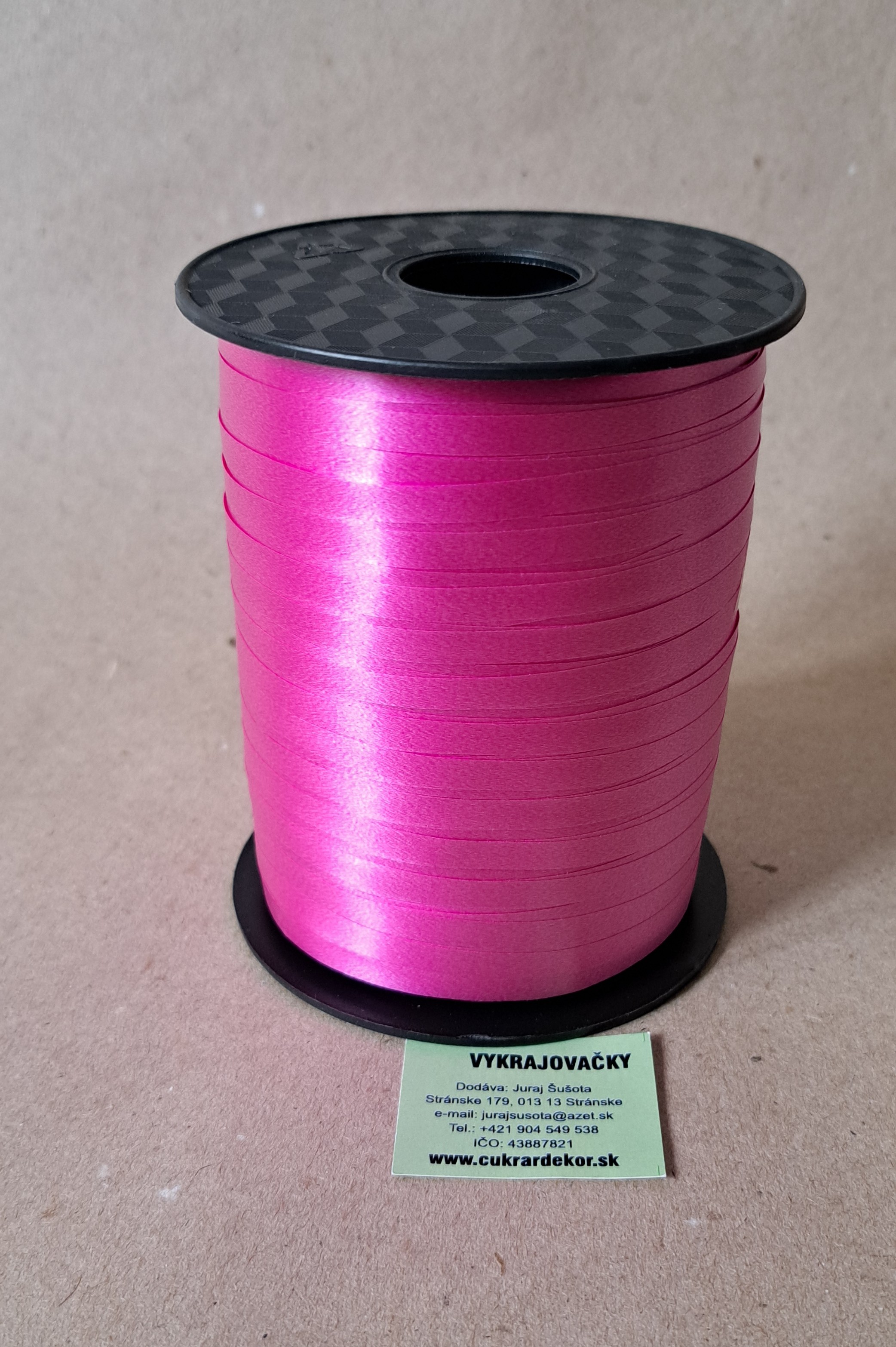 Stuha viazacia fuksia pastelová 458 m